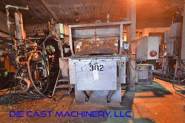 Used RDC Model: RDC-4000 4000 pounds Low Energy High Efficiency Natural Gas Heated Aluminum Holding Furnace