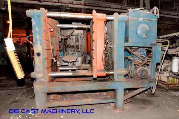 Used KG Model: KG-50 50 Ton Four Column (post) Horizontal Hydraulic Die Cast Trim Press