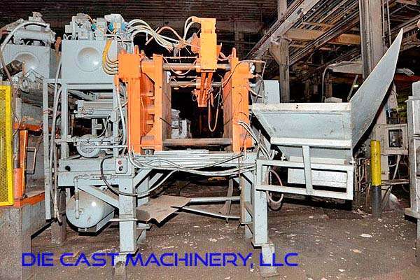 Used Sterling Trim Press Model: 35 Ton Four Column (post) Horizontal Hydraulic Die Cast Trim Press