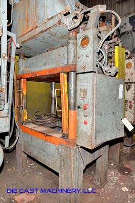 Used K.R. Wilson Model: 38 Ton Four Column (Post) Vertical Hydraulic Die Casting Trim Press