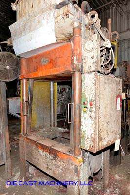 Used K.R. Wilson Model: 50 Ton Four Column (Post) Vertical Hydraulic Die Casting Trim Press