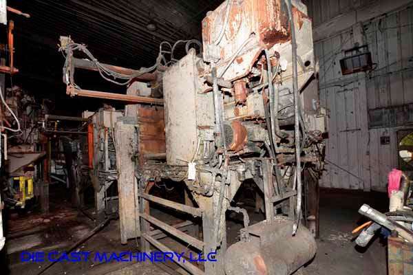 Used Sterling Trim Press Model: 30 Ton Four Column (post) Horizontal Hydraulic Die Cast Trim Press
