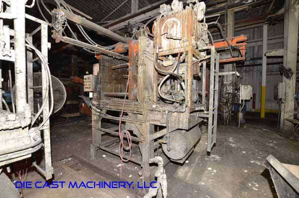 Used Sterling Trim Press Model: 35 35 Ton Four Column (post) Horizontal Hydraulic Die Cast Trim Press