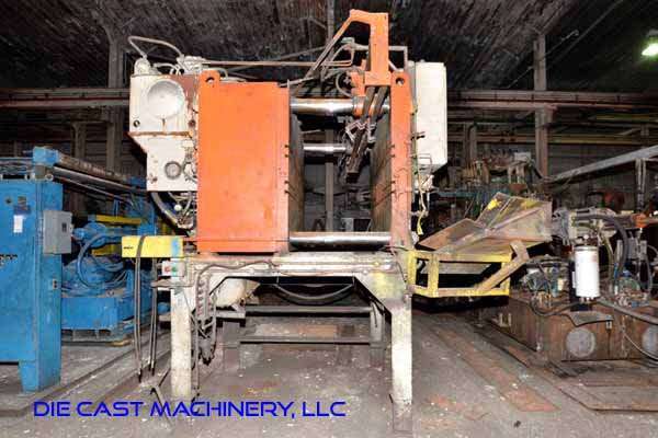 Used Sterling Trim Press Model: 50 Ton Four Column (post) Horizontal Hydraulic Die Cast Trim Press
