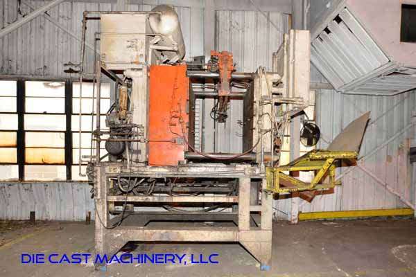 Used Blackstock Model: 35 Ton Four Column (post) Horizontal Hydraulic Die Cast Trim Press