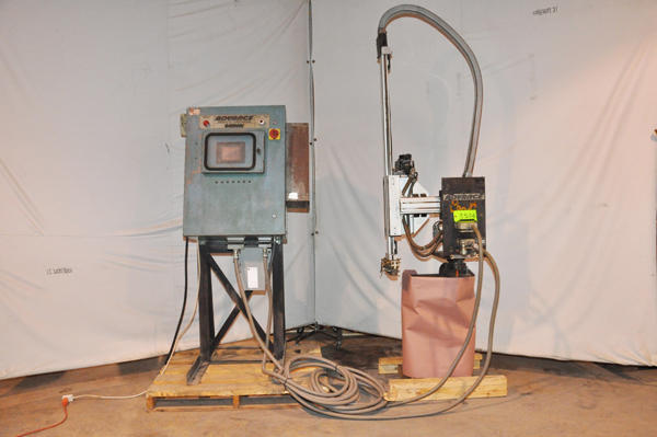 Used Advance Products Model: SRL 600 600 Linear Automatic Die Lubrication Sprayer for Die Casting and Foundry Operations