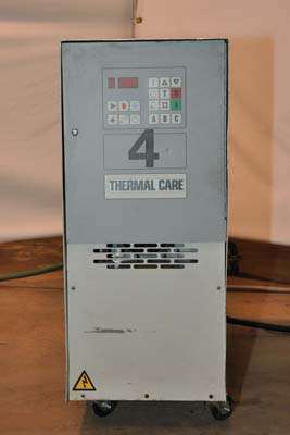 Used Thermal Care Model: RO061503 6 kW Single Zone Portable Hot Oil Process Heater Temperature Control Unit with Cooling Water Circuit