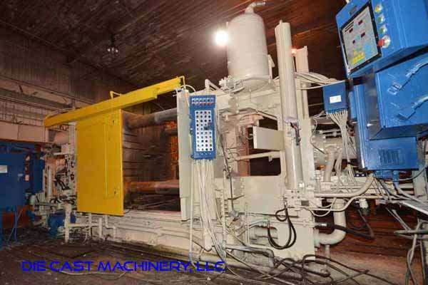Used Prince Model: 1246 CCA 1200 Ton Horizontal Cold Chamber Aluminum High Pressure Die Casting Machine