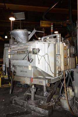 Used Striko Westofen Model: W 1700 S ProDos 1700 kg Low Energy Electric Heated Aluminum Holding and Dosing Furnace
