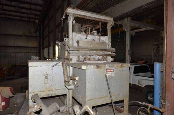 Used FW Schaefer Model: FWS-2600 Holder 2600 Pounds Low Energy High Efficiency Natural Gas Heated Aluminum Holding Furnace
