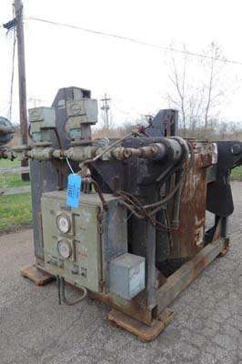Used Lindberg MPH Model: 61-CMT600FC 600 Pounds/Hour Motorized Gas Fired Tilting Crucible/Pot Melting Furnace