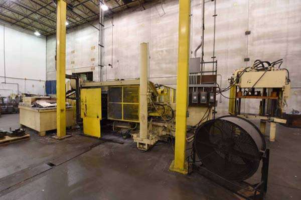 Used HPM Model: II-400-A 400 Ton Horizontal Cold Chamber Aluminum High Pressure Die Casting Machine
