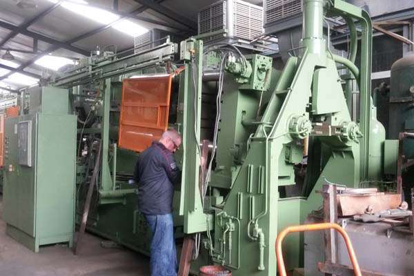 Used Idra Model: Idra 560 MG 600 Metric Ton Horizontal Hot Chamber Magnesium High Pressure Die Casting Machine