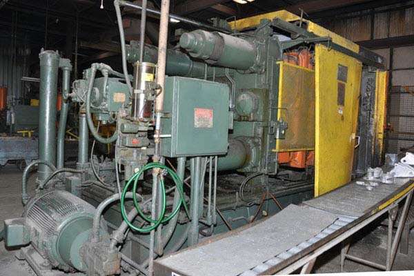 Used Prince Model: 836 CCA 900 Ton Horizontal Cold Chamber Aluminum High Pressure Die Casting Machine