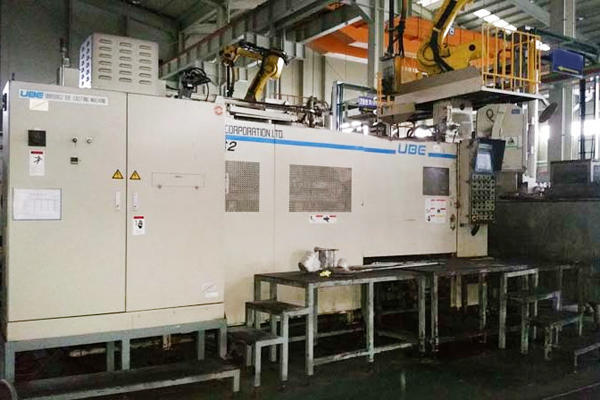 Used Ube Model: UB850iS2 850 Metric Ton Horizontal Cold Chamber Aluminum High Pressure Die Casting Machine