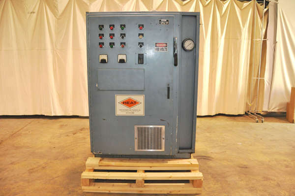 Used HEAT Heat Exchange And Transfer Model: RM 550-120 120 kW Single Zone Portable Hot Oil Process Heater Temperature Control Unit