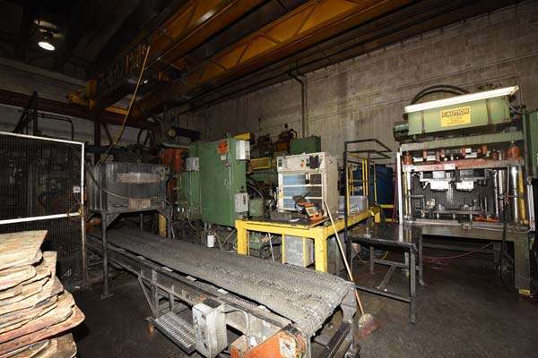 Used Prince Model: 1242 CCA 1200 Ton Horizontal Cold Chamber Aluminum High Pressure Die Casting Machine