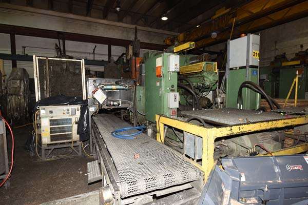 Used Prince Model: 1242 CCA 1200 Ton Horizontal Cold Chamber Aluminum High Pressure Die Casting Machine