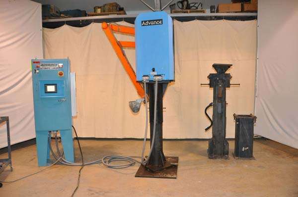Used Advance Products Model: SL 1500 25 Pound Capacity Multi-Link, Helper-Side, Automatic Ladle for Non-Ferrous Aluminum and Brass Die Casting and Foundry Operations