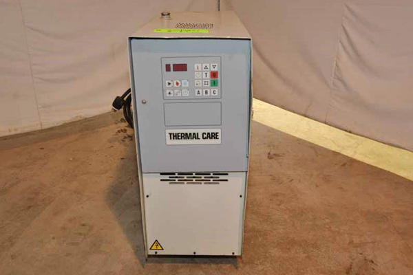 Used Thermal Care Model: Oiltherm RO122004 6 kW Single Zone Portable Hot Oil Process Heater Temperature Control Unit with Cooling Water Circuit