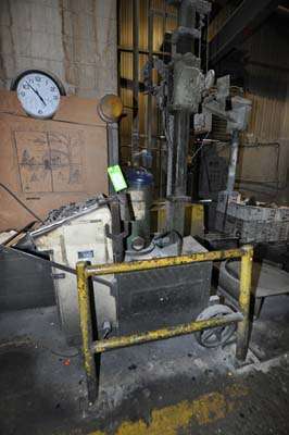 Used Wedron Model: 3541-MU-E-N 40 Pounds of Flux Capacity Rotary Degassing and Fluxing Unit for Aluminum Alloys