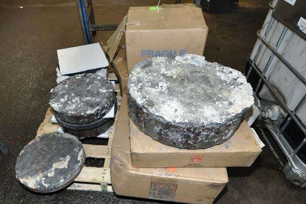Used Thermtronix Model: RS Series Furnaces 10 inch (Diameter) Electric Heated Silicon Carbide Crucible Type Aluminum Melting Furnace