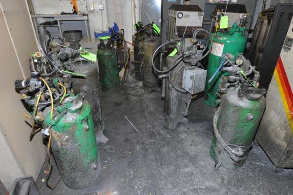 Used Rimrock Model: Rimrock System 138 5 Gallon Pressurized Die Lube Reservoir (storage Tank)