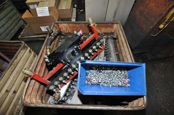 Used Rimrock Model: 025 410 Spray Manifold Rimrock Die Lube Spray Manifold for Model 410 Automatic Reciprocator Sprayer