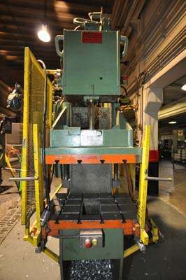 Used Hannifin Press Model: GFTP-12 12 Ton Guided Platen Gap Frame Hydraulic Trim Press