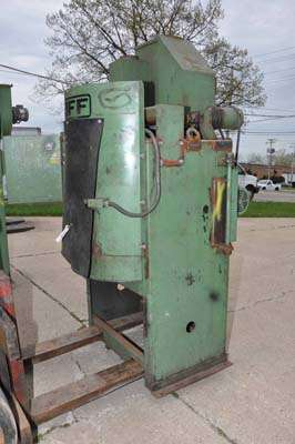 Used Goff Model: 1224 SP 1224 Indexing Two Chamber Spinner Hanger Abrasive Shot Blast & Peening Machine