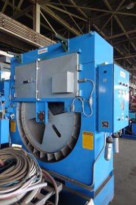 Used Dynarad Model: RL-24R 36 KW Electrically Heated Magnesium Ingot Preheater and Furnace Charging Unit