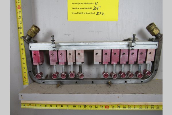 Used Rimrock Model: 27 Inch Rimrock Die Lube Spray Manifold for Model 410 Automatic Reciprocator Sprayer