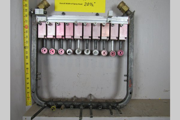 Used Rimrock Model: 20 Inch Rimrock Die Lube Spray Manifold for Model 410 Automatic Reciprocator Sprayer