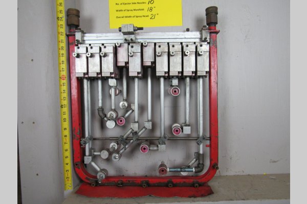 Used Rimrock Model: 20 Inch Rimrock Die Lube Spray Manifold for Model 410 Automatic Reciprocator Sprayer