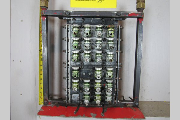 Used Rimrock Model: 20 Inch Rimrock Die Lube Spray Manifold for Model 410 Automatic Reciprocator Sprayer