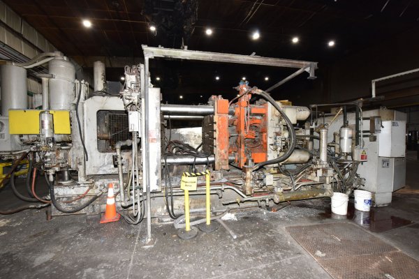 Used Prince Model: 633 CCA 700 Ton Horizontal Cold Chamber Aluminum High Pressure Die Casting Machine