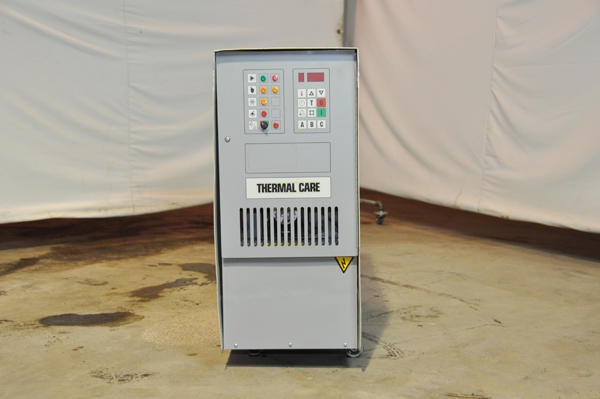 Used Thermal Care Model: Oiltherm RO061504 6 kW Single Zone Portable Hot Oil Process Heater Temperature Control Unit with Cooling Water Circuit
