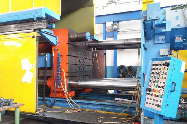 Used Remu SPA Model: DCM-1800 1800 Metric Ton Horizontal Cold Chamber Aluminum High Pressure Die Casting Machine