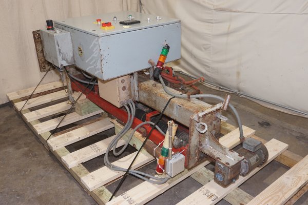 Used Pyrotek Model: PAL 3000-A-DEGF68 3000 Pound Per hour Degassing in Aluminum Alloy Rotary Degassing and Fluxing Unit for Aluminum Alloys