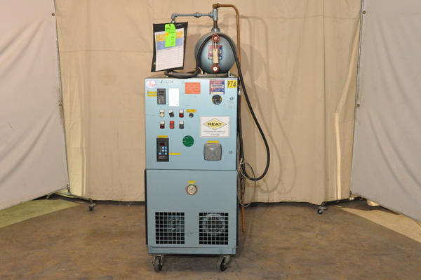 Used HEAT Heat Exchange And Transfer Model: KM550B-12-483 12 kW Single Zone Portable Hot Oil Process Heater Temperature Control Unit
