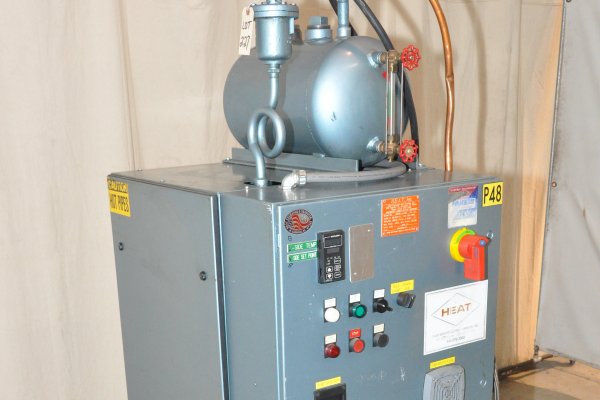 Used HEAT Heat Exchange And Transfer Model: KM550C-12-483 12 kW Single Zone Portable Hot Oil Process Heater Temperature Control Unit