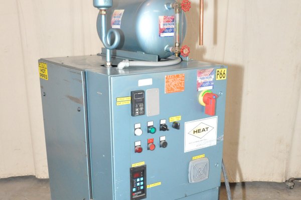 Used HEAT Heat Exchange And Transfer Model: KM550B-12-483 12 kW Single Zone Portable Hot Oil Process Heater Temperature Control Unit