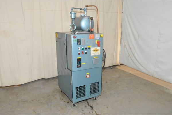 Used HEAT Heat Exchange And Transfer Model: KM550C-12-483 12 kW Single Zone Portable Hot Oil Process Heater Temperature Control Unit