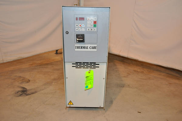 Used Thermal Care Model: Oiltherm RO122004 12 kW Single Zone Portable Hot Oil Process Heater Temperature Control Unit with Cooling Water Circuit