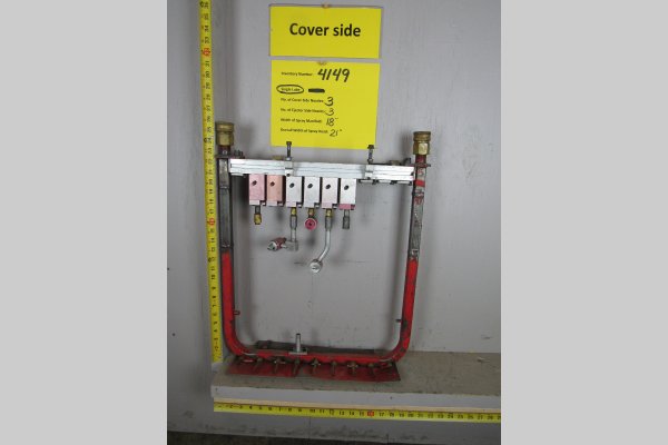Used Rimrock Model: 20 Inch Rimrock Die Lube Spray Manifold for Model 410 Automatic Reciprocator Sprayer