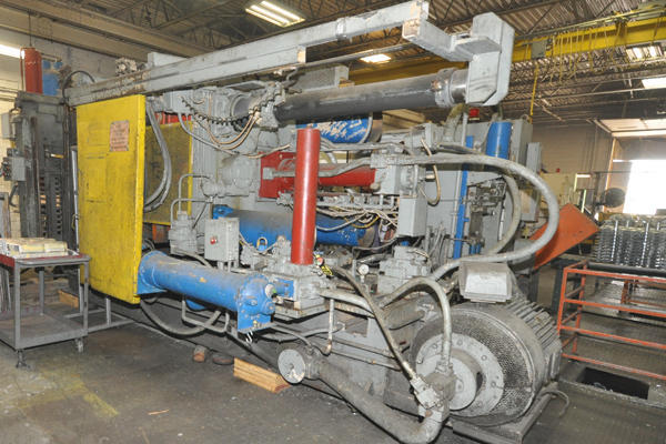 Used Prince Model: 629 CCA 650 Ton Horizontal Cold Chamber Aluminum High Pressure Die Casting Machine