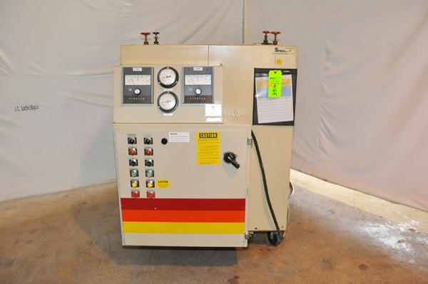 Used Sterlco Model: F6026-BX 24 KW (12 kw per zone) Dual (two) Zone Portable Hot Oil Process Heater Temperature Control Unit