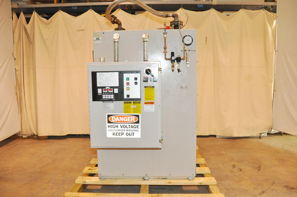 Used Sterlco Model: M2B6017-V 150 KW Single Zone Portable Hot Oil Process Heater Temperature Control Unit with Cooling Water Circuit