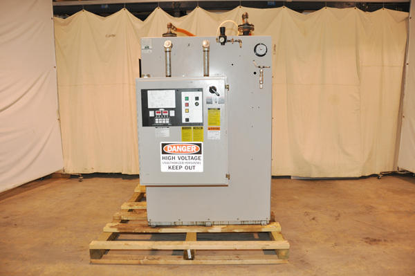 Used Sterlco Model: M2B6017-V 150 KW Single Zone Portable Hot Oil Process Heater Temperature Control Unit with Cooling Water Circuit