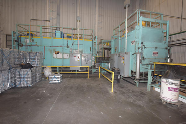 Used HTF Model: T-6 Electrically Heated Batch Type Aluminum Heat Treat and Aging Oven for Castings